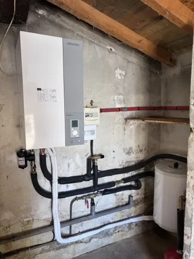 Installation d’une pompe à chaleur Air/Eau Atlantic à Lézignan-Corbières, Narbonne, TPJ Énergies Renouvelables