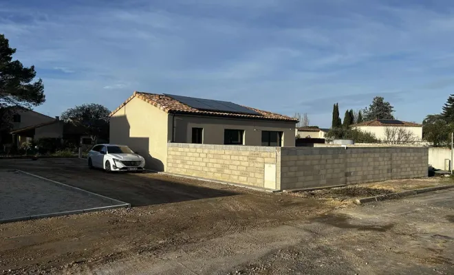 🌞 À Fleury d’Aude, installation de panneaux photovoltaïques en paysage , Narbonne, TPJ Énergies Renouvelables