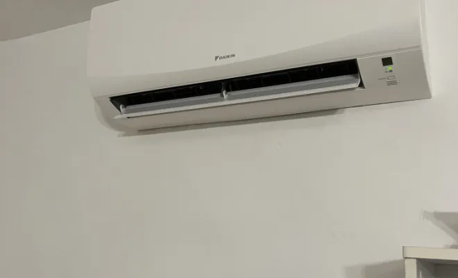 Argeliers – murs en pierre de 80 cm, climatisation bi-split Daikin posé, Narbonne, TPJ Énergies Renouvelables